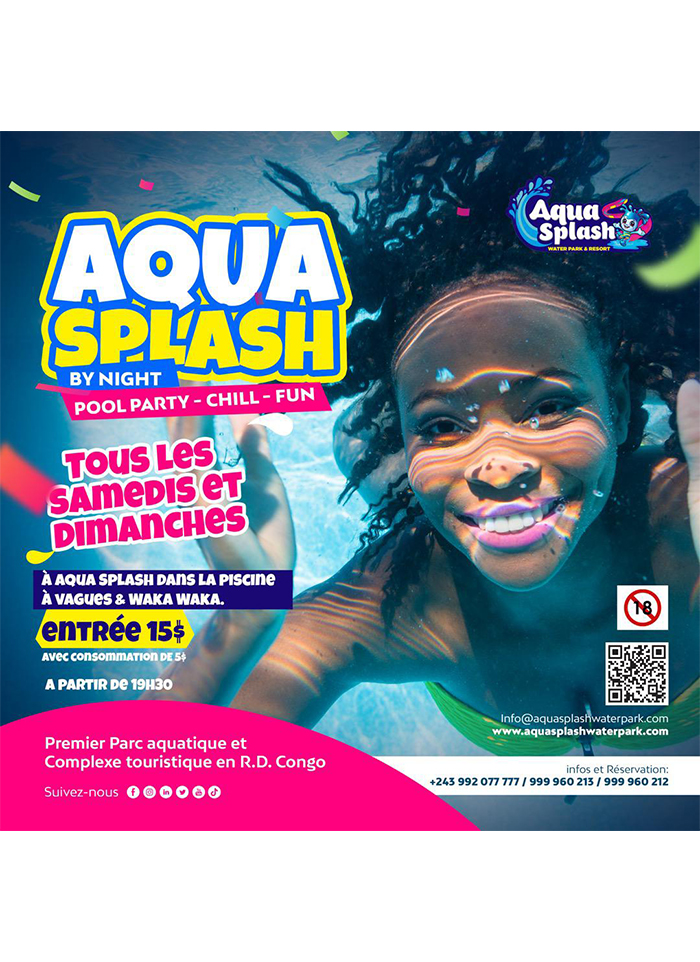 Aqua Splash - Kinshasa - RD Congo - MonCongo