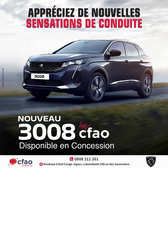 CFAO MOBILITY Kinshasa Toyota Congo MonCongo Suzuki Congo MonCongo Peugeot Congo MonCongo