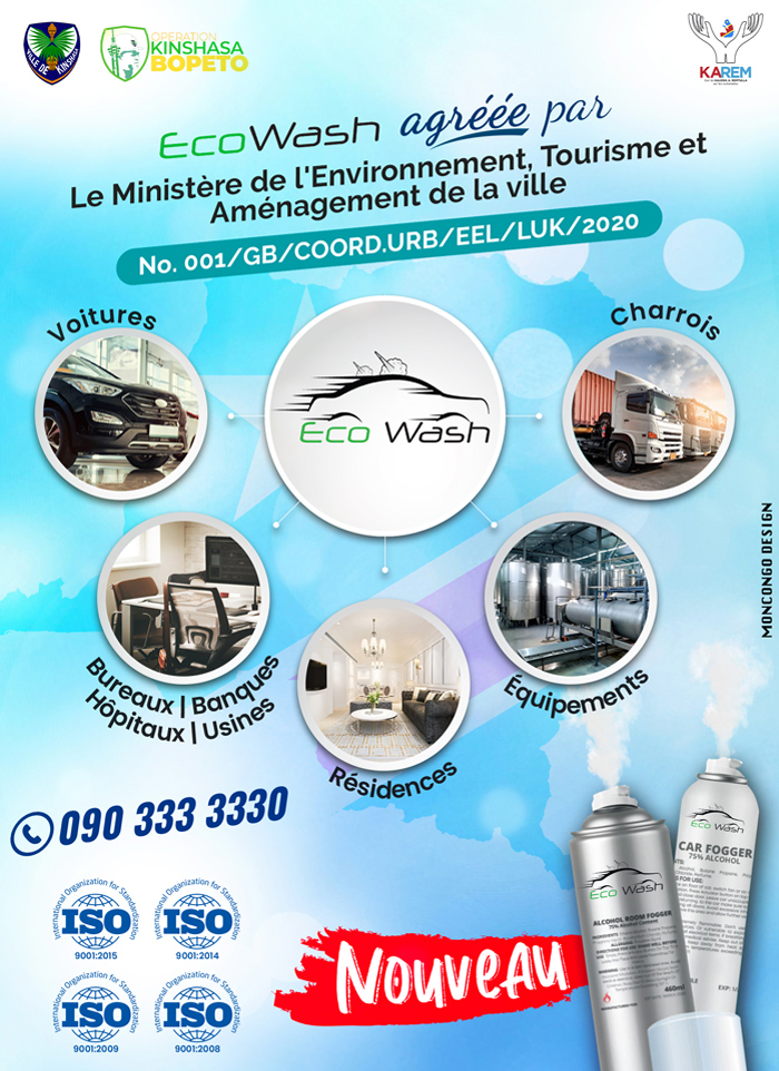 Eco Wash - Kinshasa - RD Congo -MonCongo