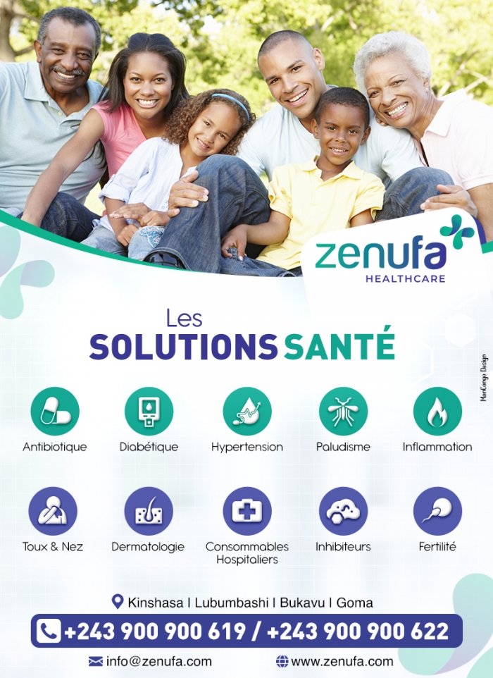 Zenufa Healthcare Kinshasa MonCongo santé Kinshasa rdcongo MonCongo