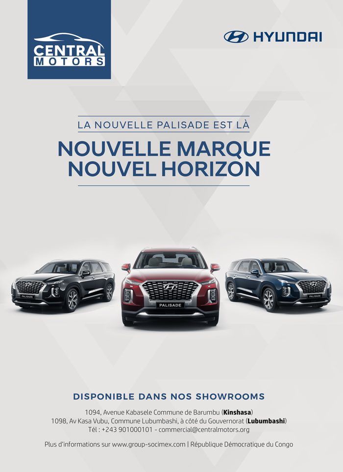 Central Motors Hyundai Kinshasa Mazda kinshasa doosan kinshasa MonCongo