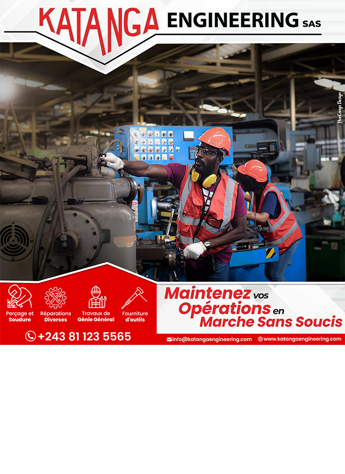 Katanga Engineering - Lubumbashi - RDC - RD Congo - Ingénierie katangaise