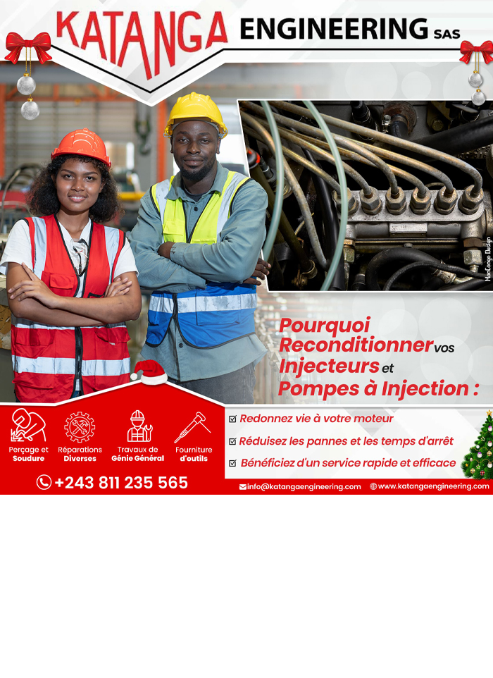 Katanga Engineering - Lubumbashi - RDC - RD Congo - Ingénierie katangaise