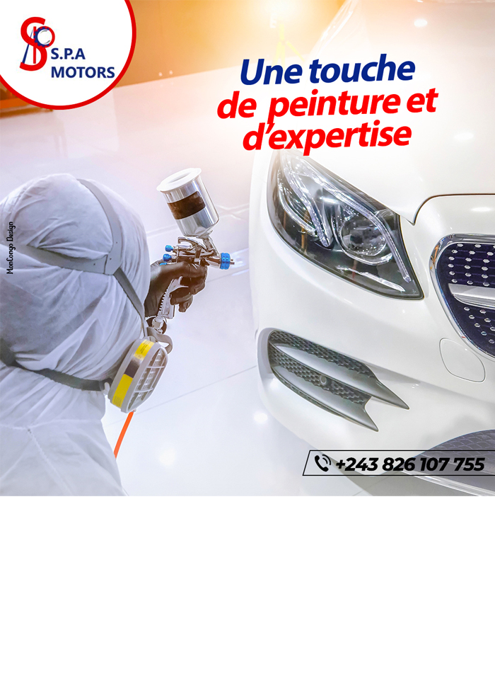 Spa Motors Kinshasa MonCongo peinture véhicule Kinshasa MonCongo Debosselage Kinshasa MonCongo Garage Kinshasa MonCongo