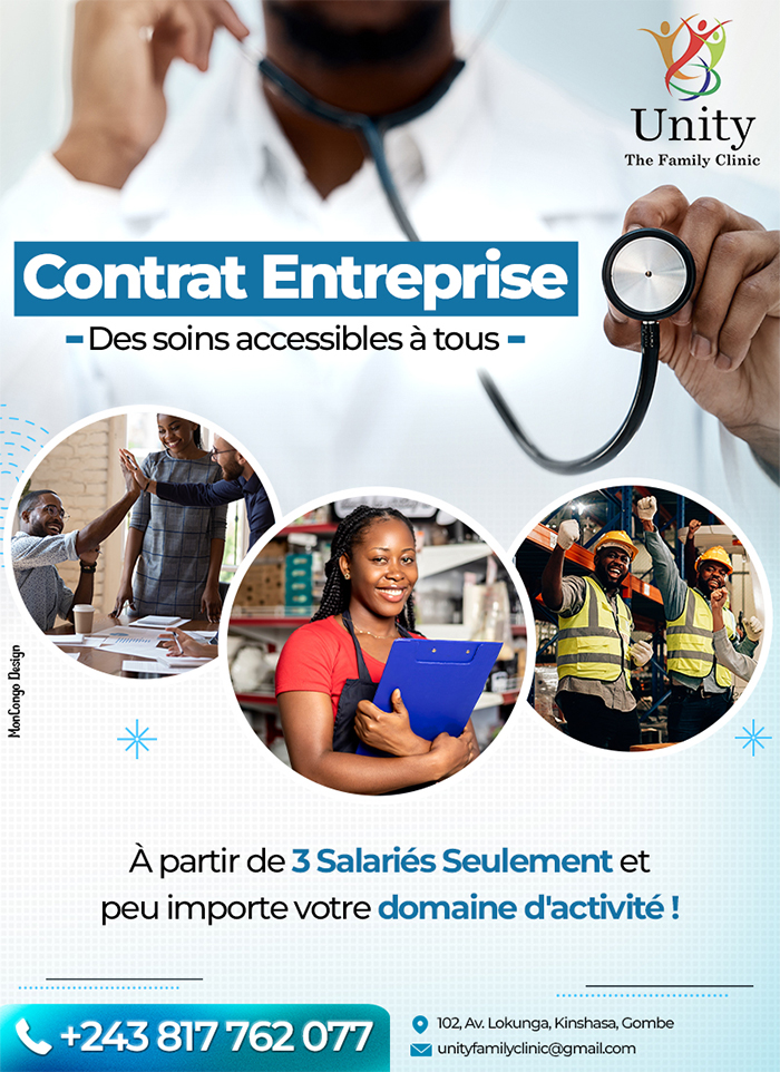 Unity The Family Clinic – Kinshasa – RD Congo – MonCongo