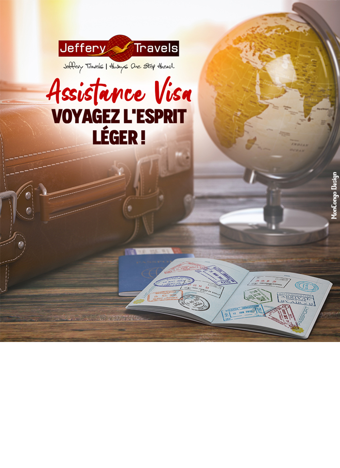 JEFFERY TRAVELS – Voyage - Billet d'avion - Kinshasa - RD Congo – MonCongo